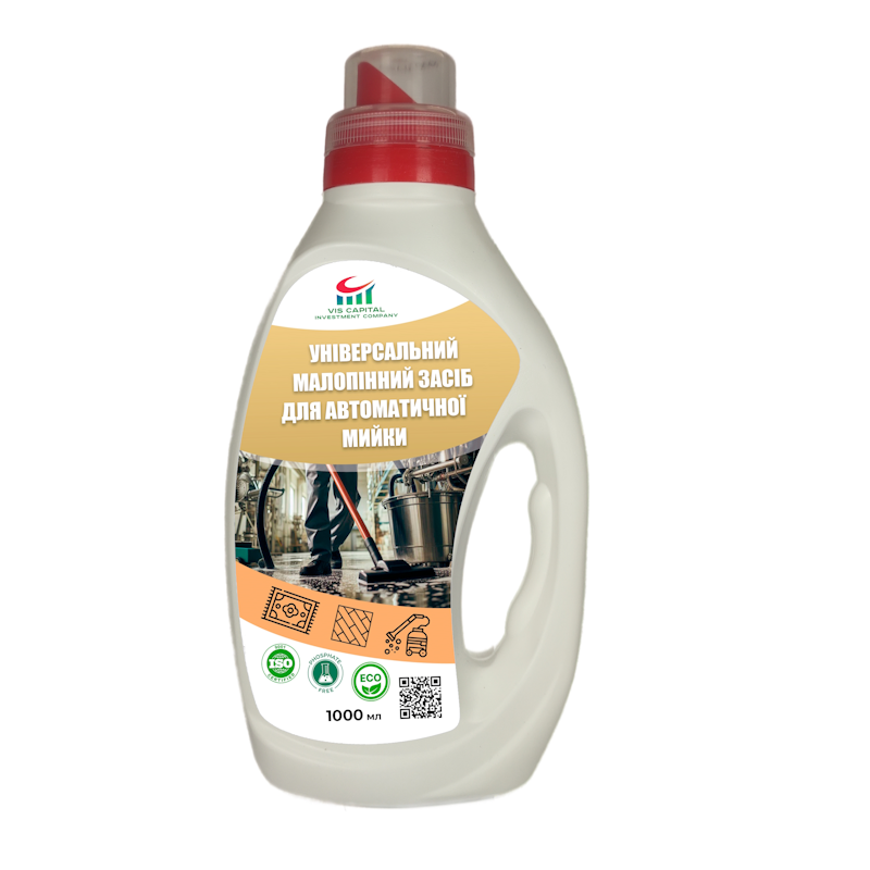 Універсальний малопінний засіб для автоматичної мийки VIS CAPITAL, 1000мл